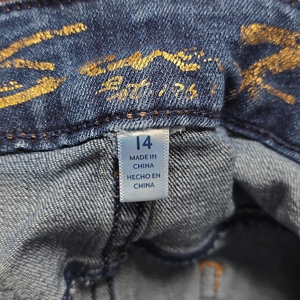 {Seven7} Jeans Women's Weekend Slim Fit Jeans - Size 14 (Avalon Blue) - Picture 16 of 16